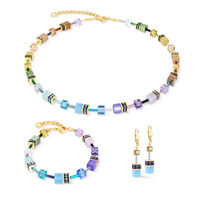 Collana Coeur De Lion Donna GeoCUBE in Acciaio Cristallo 2838/10-1583 - 2838/10-1583